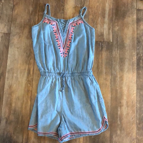 Justice Other - Justice 12 Denim Romper